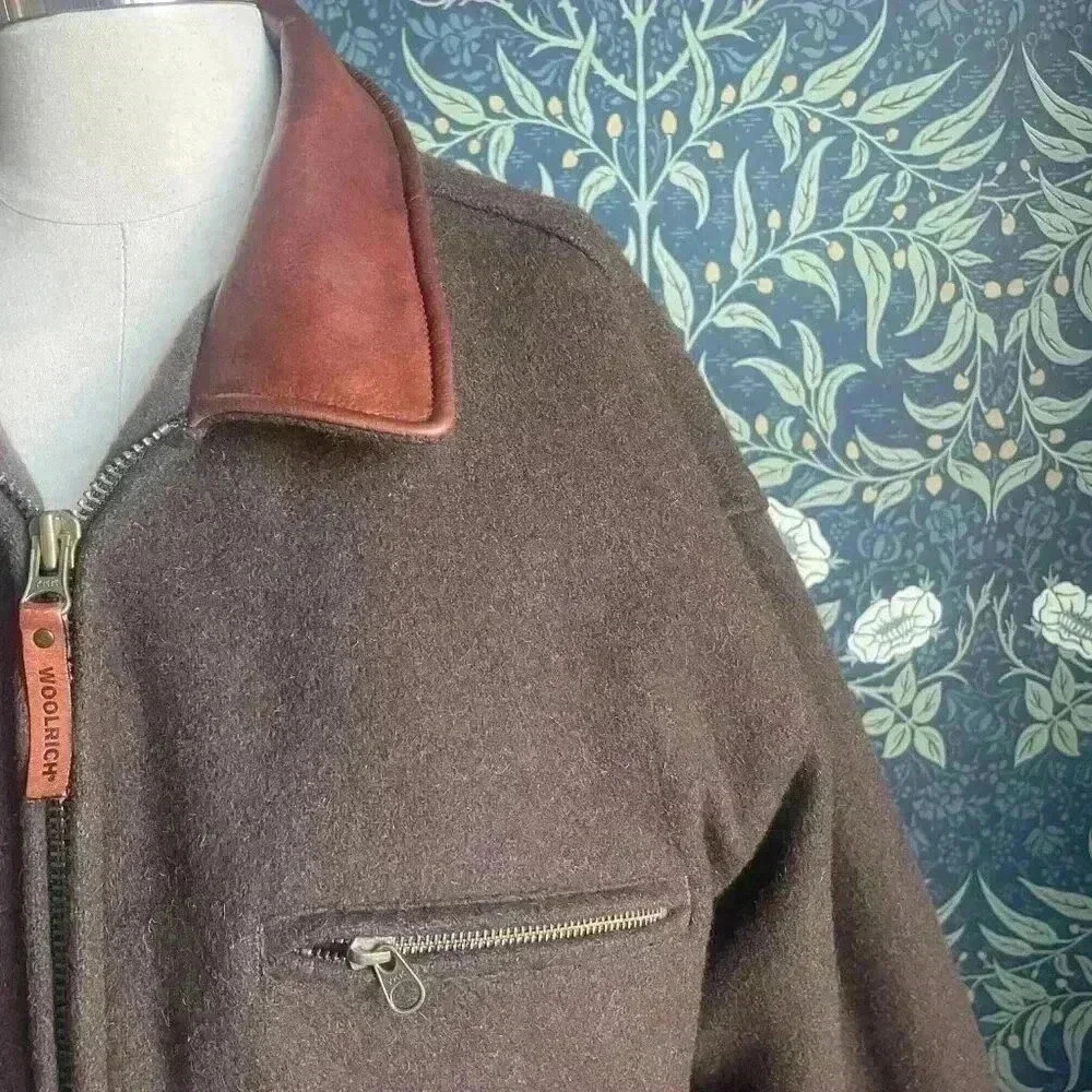 Woolrich Men's Brown Barn Chore Coat - Picture 3 of 16